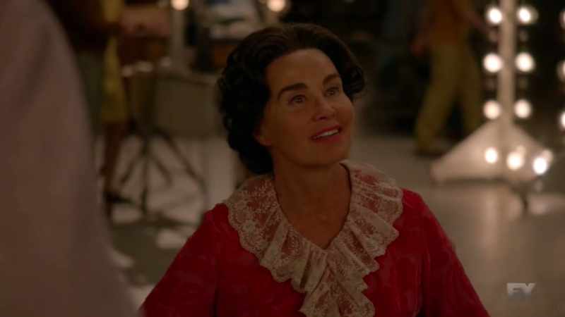 Mr. Aldrich, will you please escort Miss Davis back to her dressing room