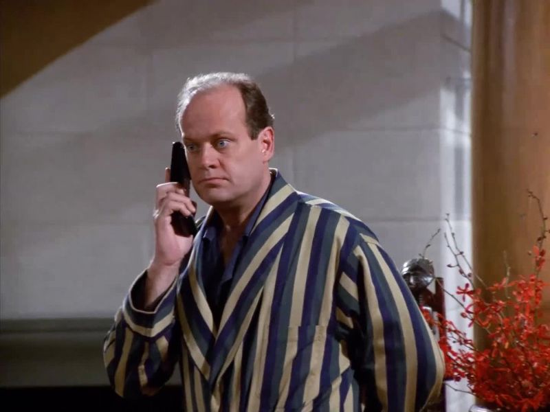 Mr. Chainsaw, this is Dr. Frasier Crane