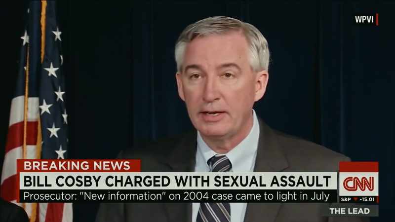 Mr. Cosby is charged with aggravated indecent assault