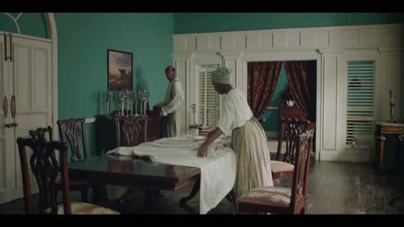 Mr Godfrey, this be a dirty bedsheet, not linen for the table