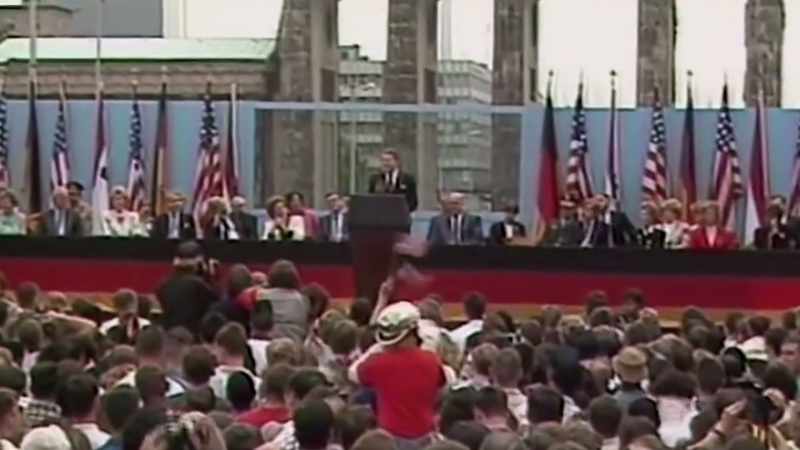 Mr. Gorbachev, tear down this wall