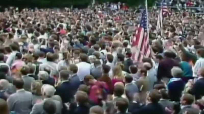 Mr Gorbachev, tear down this wall