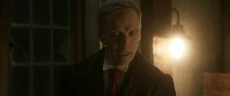 Mr. Harker's language is deliberately oblique