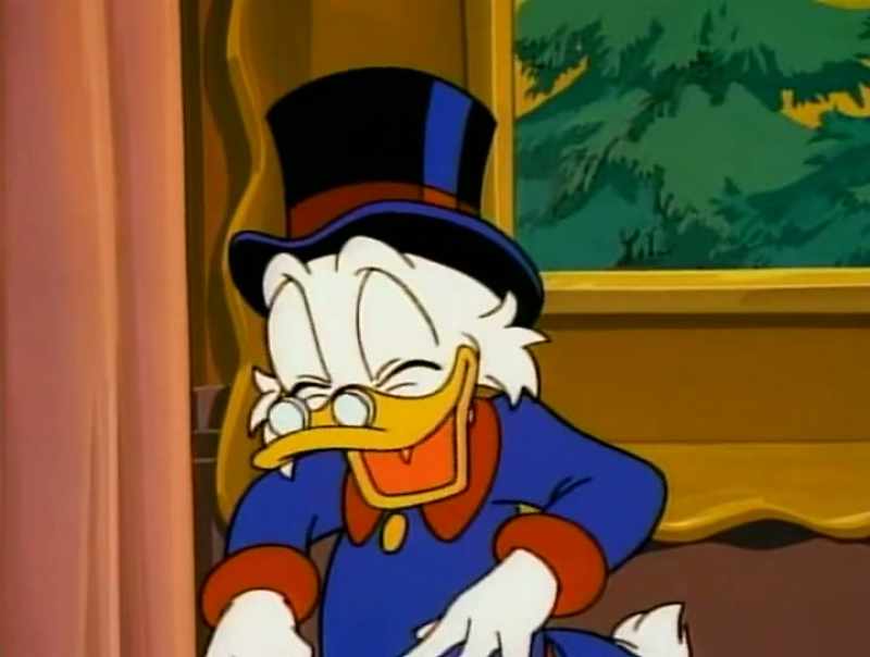 Mr. McDuck just said... No parties!