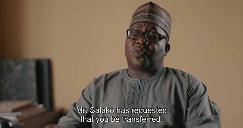 Mr. Salako has requested that you be transferred