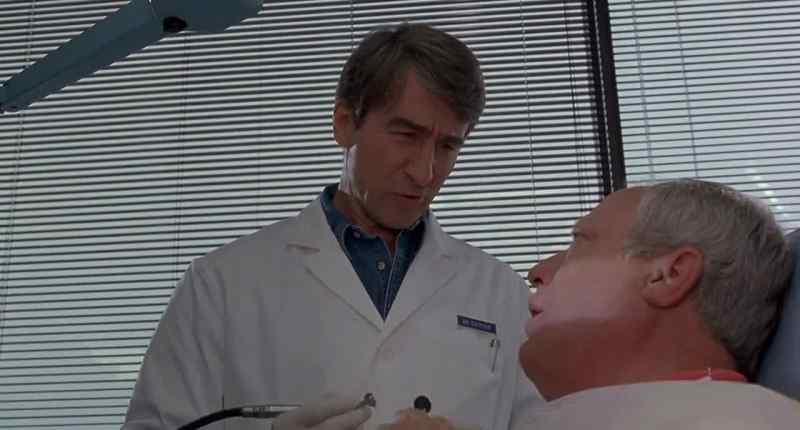 Mr. Sterner, you've lost a tiny filling