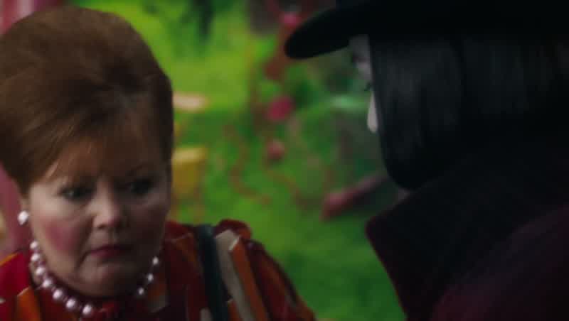 Mr. Wonka? Huh? Why would Augustus' name already... be in the Oompa-Loompa song, unless...? Improvis