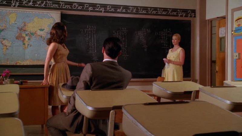 Mrs. Draper, I was just talking to your husband and this really can wait