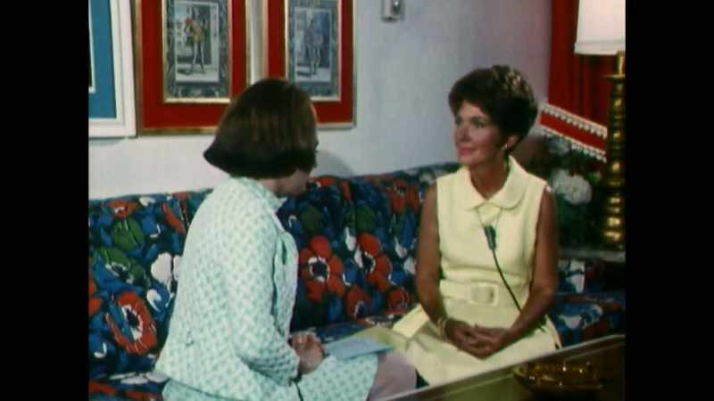 Mrs. Reagan, your husband used to be a Democrat
