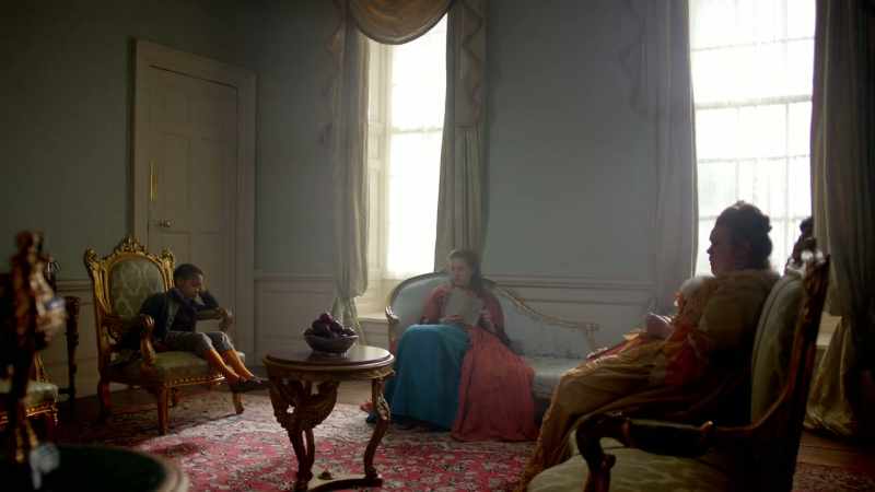 MRS SCANWELL: ..and its vile... (DOOR OPENS)