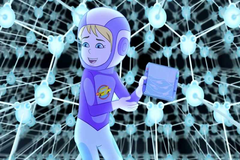Ms. Frizzle, it's great to be inside ice like this and everything