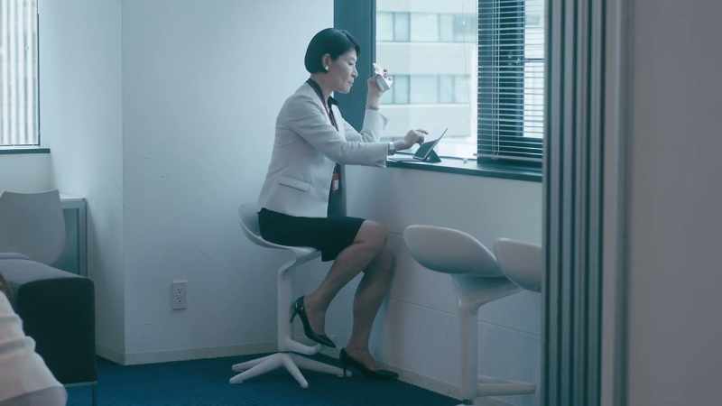 Ms. Sawada always seems so busy