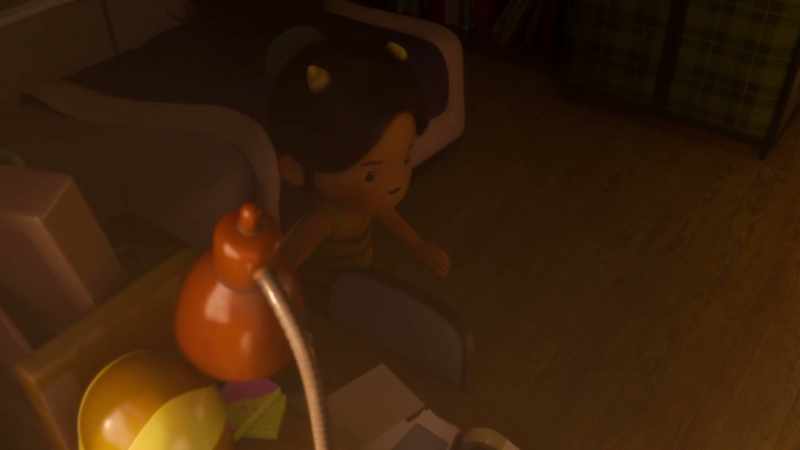 [muffled voice] Psst! - [gasps]
