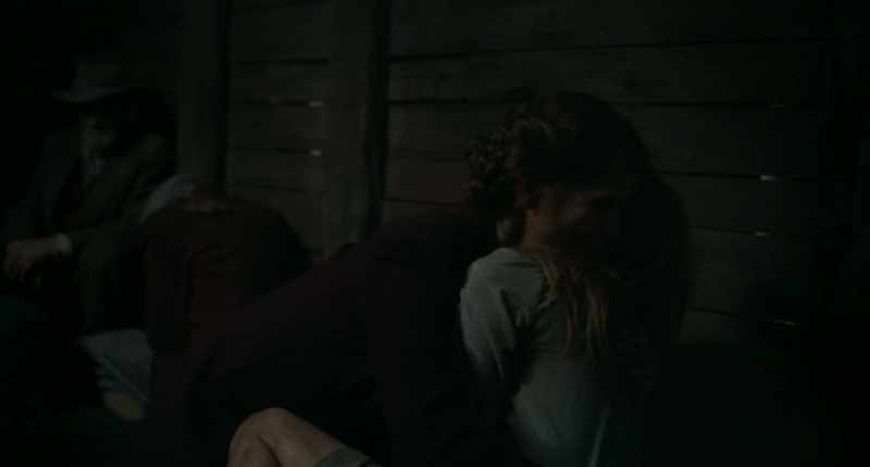 [muffled yelling] - [shushing]