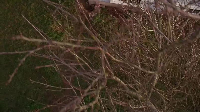 (Mulder; knocking) Karin Matthews?