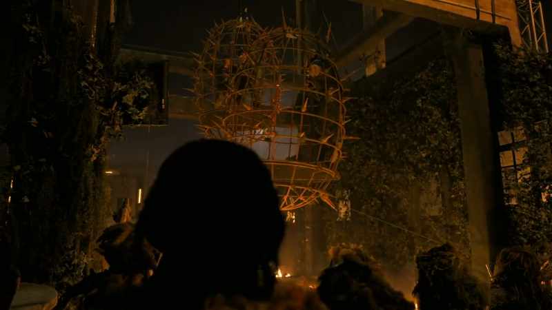 [mumbling, cage creaking]