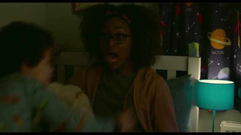 Mummy, wake up! - [whirring]