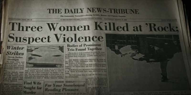 Murders didn't happen down there