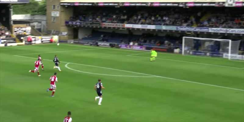 Murphy, he's goal side, he's on side, and he scores!