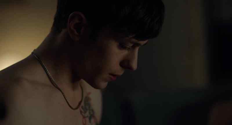 [music intensifies] [ragged breathing]