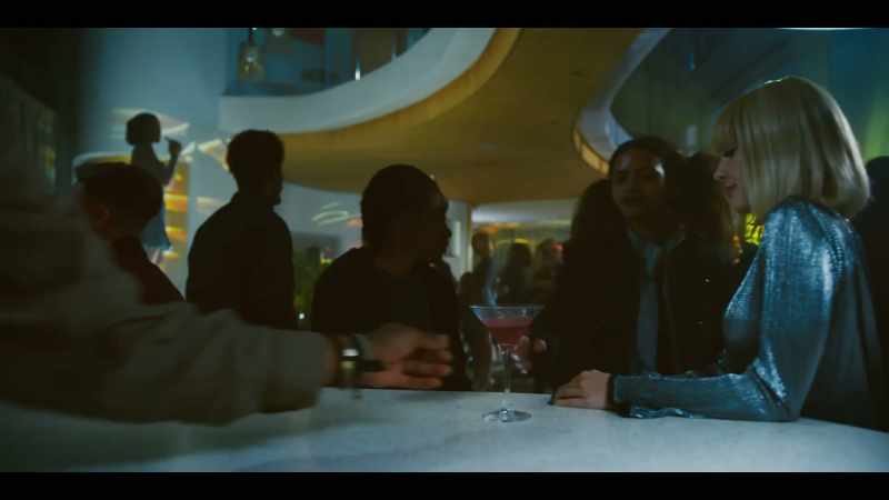 ( music playing ) -( indistinct chatter )