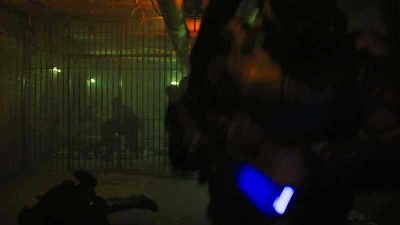 [music surging] -[guns zapping]