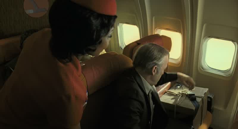 Must be precious cargoYeah It's just government secretsPlease fasten your seatbelt Thank you