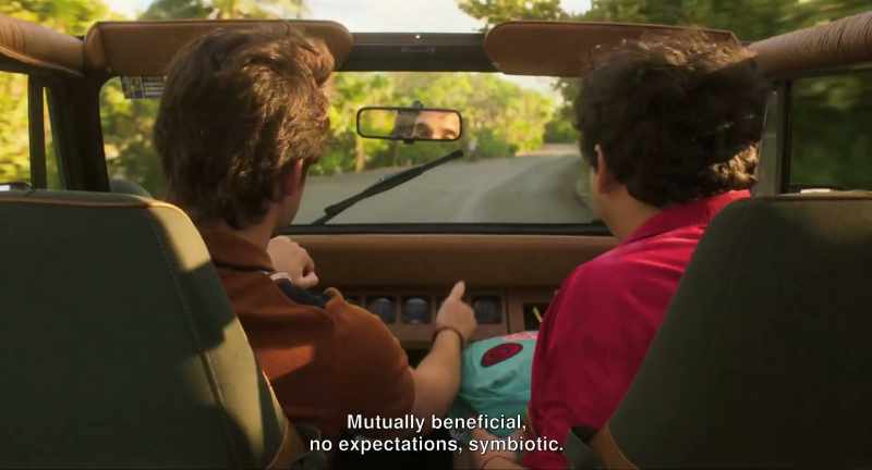 Mutually beneficial, no expectations, symbiotic