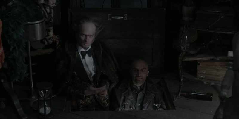 My associate here... -[grunts]
