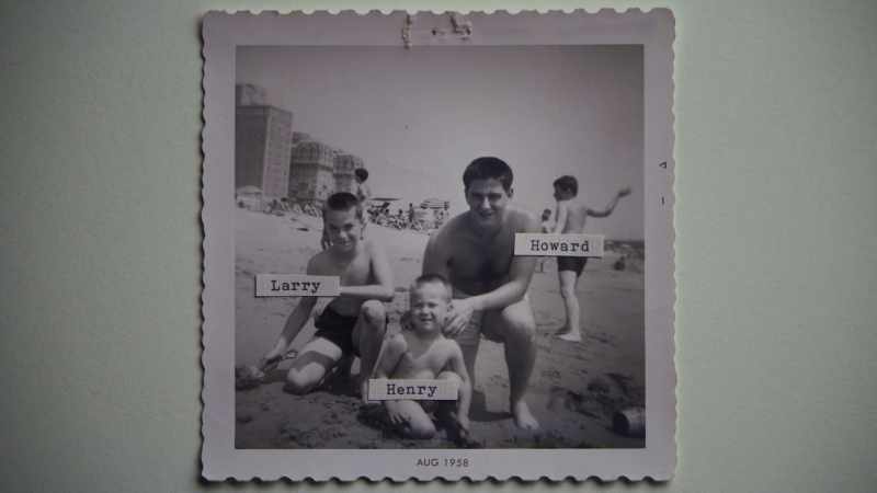 My brother Larry was born five years later