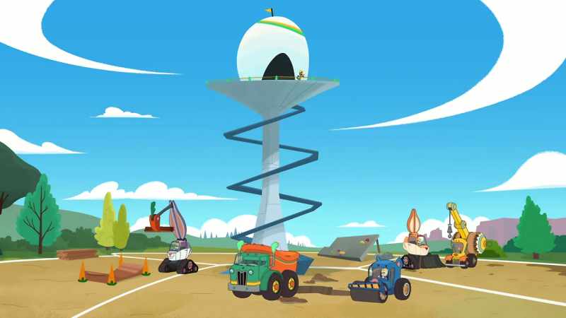 My egg tower is open for business!