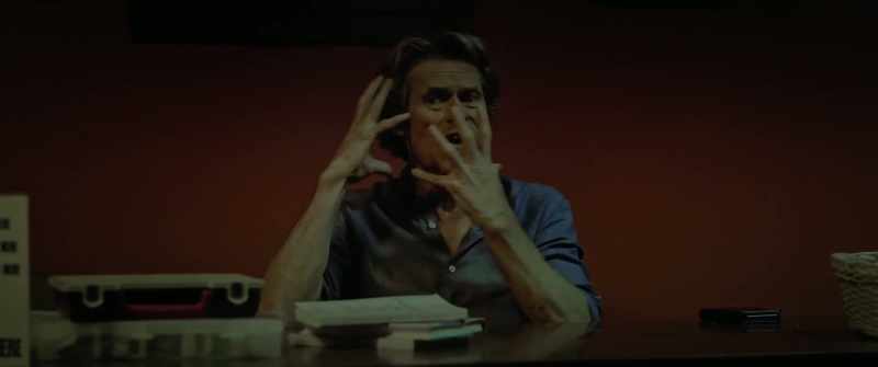 My face is all blown up, I mean, like this