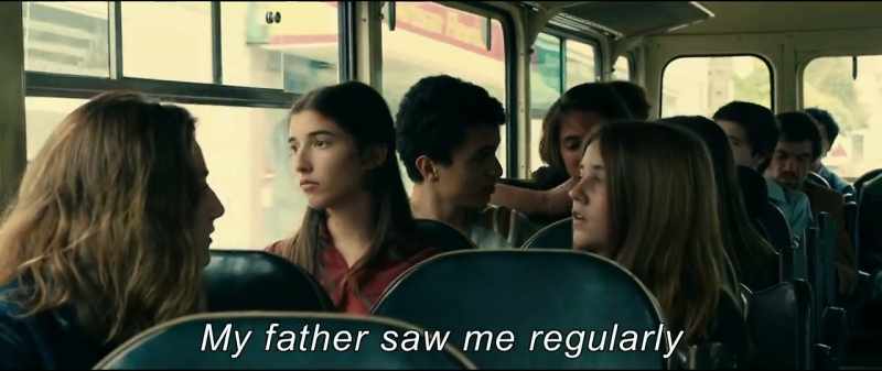 My father saw me regularly