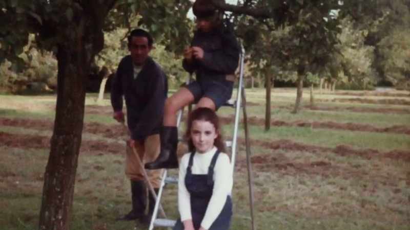 My father was the private gardener