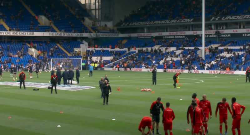 My first game at Tottenham