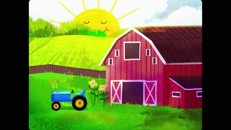 My friend lived on a farm