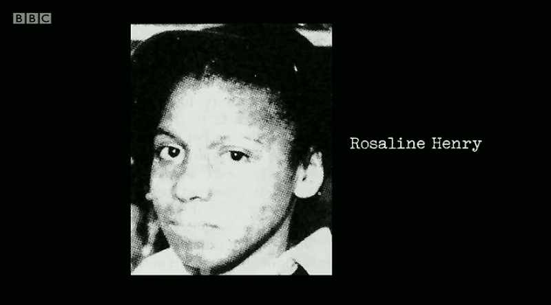 My girlfriend at the time, Rosaline Henry