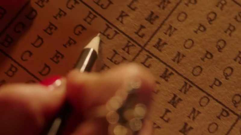 My guess...it's the first word on the Teletype