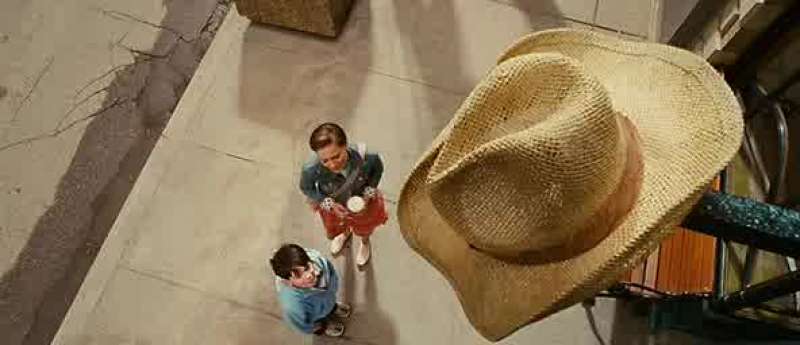 My hat's stuck