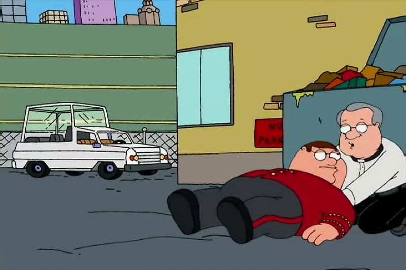 My heavens, son! Are you okay?