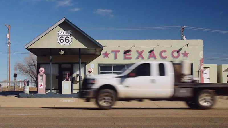 My instincts looked Texaco