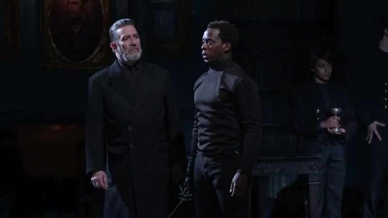 My lord, I'll hit him now, and yet 'tis almost 'gainst my conscience