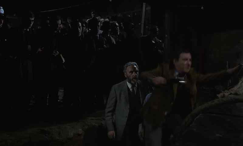 My mate, he's in there!