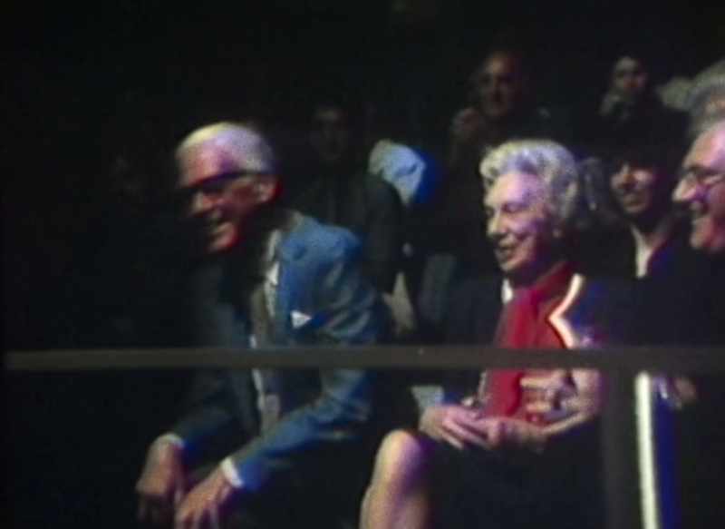 My mom and dad. - (AUDIENCE APPLAUDING)