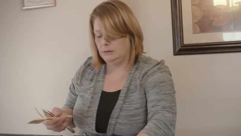 My mom, she inspires me