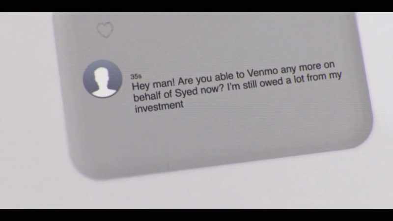 My money that I'd sent him