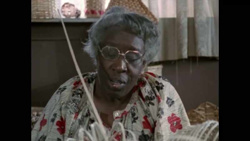 My mother taught me how to make baskets