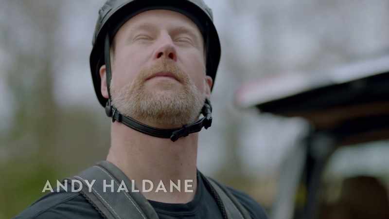 My name is Andy Haldane. I'm a cell tower engineer
