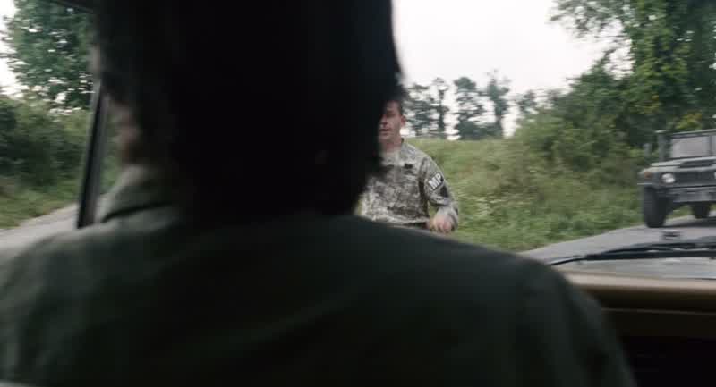 My name is Private AusterI'm stationed at West Dover Military Base about 10 miles backI think they've been affected by whatever's happeningI lost communication with themWhen I approached the baseI saw