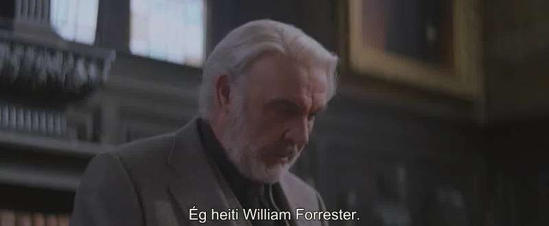 My name is William Forrester
